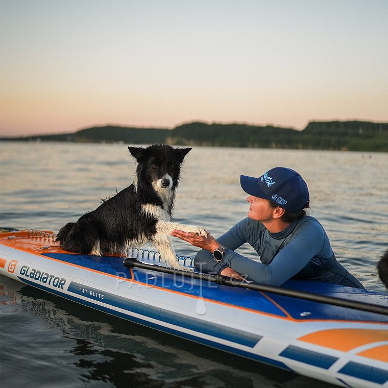 Paddleboard GLADIATOR ELITE 12'6 Touring s karbon pádlem - nafukovací