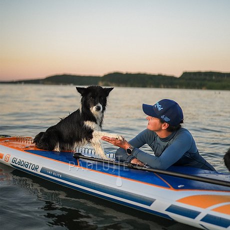 Paddleboard GLADIATOR ELITE 12'6 Touring s karbon pádlem 2026 - nafukovací