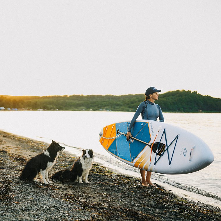 Paddleboard GLADIATOR ELITE 14' Touring s karbon pádlem 2026 - nafukovací