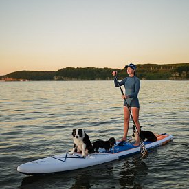 Paddleboard GLADIATOR ELITE 14' Touring s karbon pádlem 2026 - nafukovací