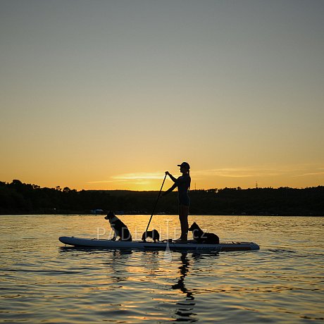 Paddleboard GLADIATOR ELITE 14' Touring s karbon pádlem 2026 - nafukovací