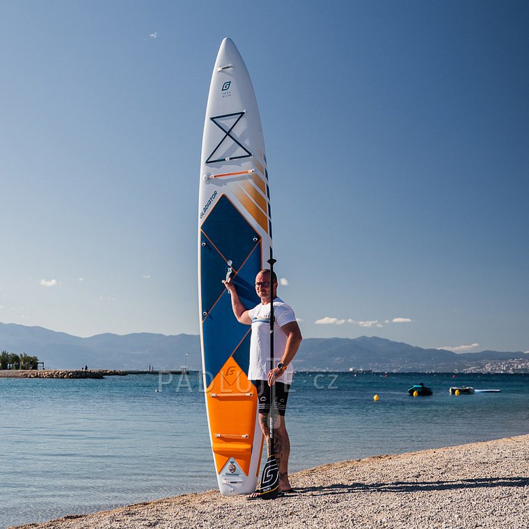 Paddleboard GLADIATOR ELITE 14' Touring s karbon pádlem 2026 - nafukovací