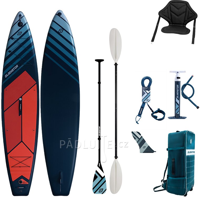 Paddleboard GLADIATOR PRO 12'6 TOURING s pádlem 2026 - nafukovací