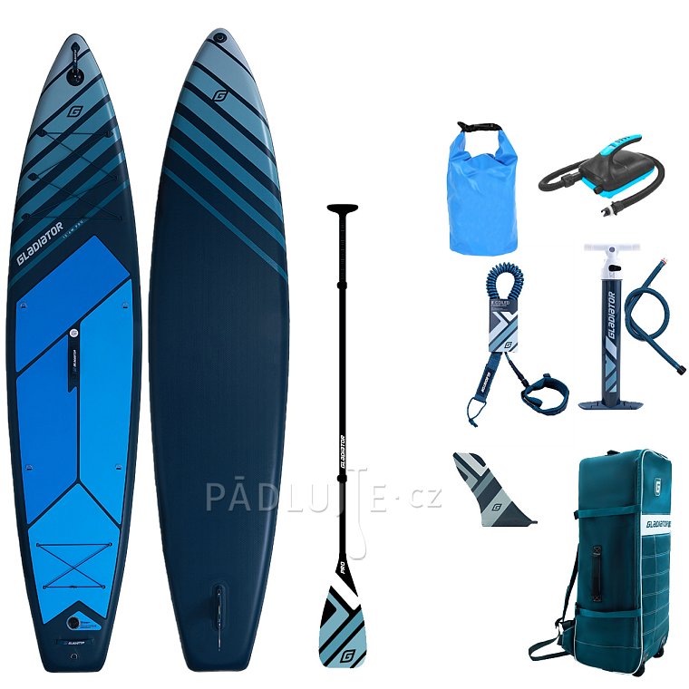 Paddleboard GLADIATOR PRO 12'6 WIDE s pádlem 2026 - nafukovací