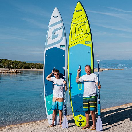 Paddleboard GLADIATOR ONE 12'6 Lime - nafukovací