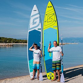 Paddleboard GLADIATOR ONE 12'6 White - nafukovací