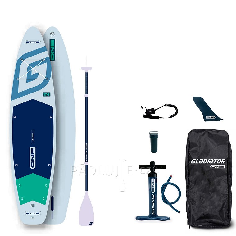Paddleboard GLADIATOR ONE 11'4 Touring White - nafukovací