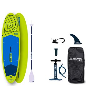Paddleboard GLADIATOR ONE 10'8 Allround Lime - nafukovací