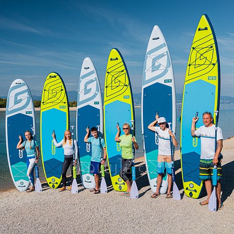 Paddleboard GLADIATOR ONE 10'8 Allround White - nafukovací