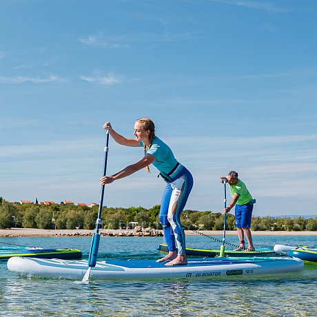 Paddleboard GLADIATOR ONE 10'8 Allround White - nafukovací
