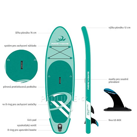 Paddleboard RIDEWAVE Allround 9'0'' - nafukovací