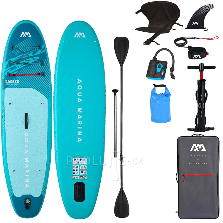 Paddleboard AQUA MARINA BREEZE 9'10 Silver tree
