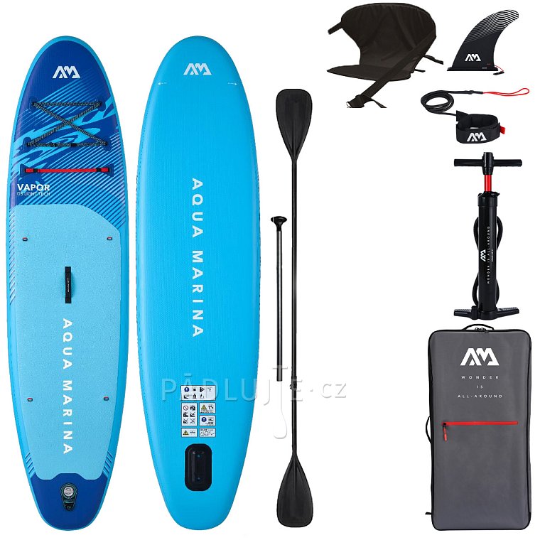 Paddleboard AQUA MARINA VAPOR 10'4 aqua splash - nafukovací