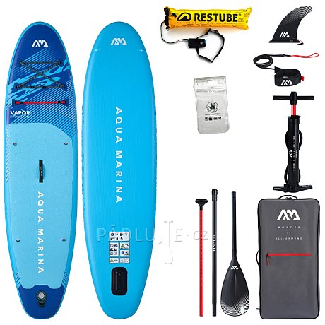 Paddleboard AQUA MARINA VAPOR 10'4 aqua splash 2026 - nafukovací
