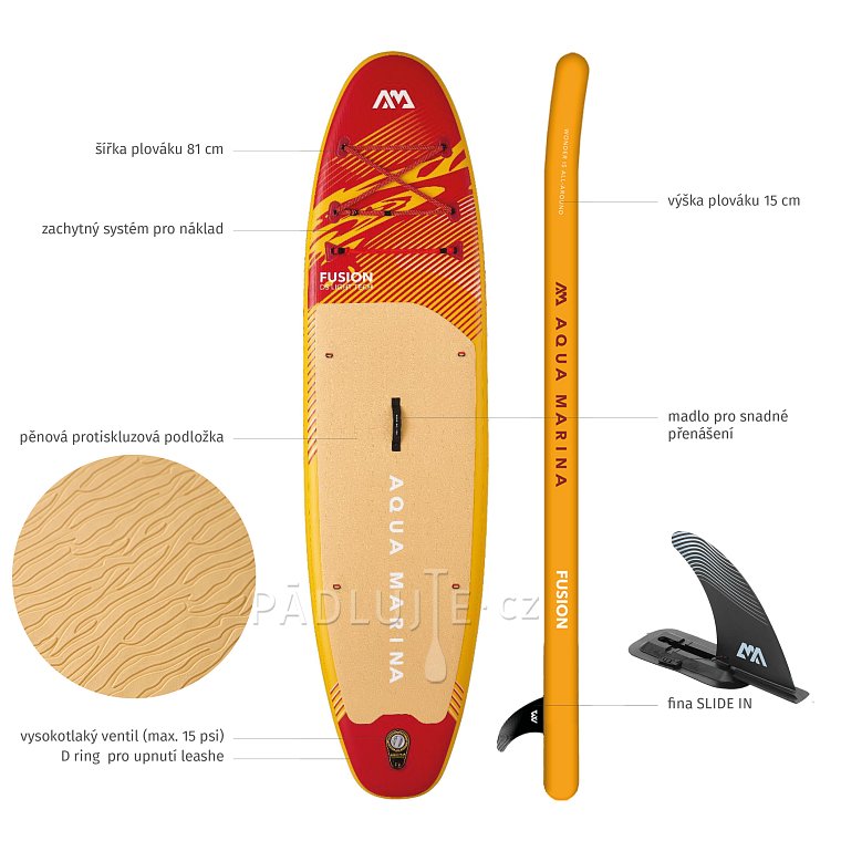 Paddleboard AQUA MARINA FUSION 10'10 Before Sunset 2026 - nafukovací