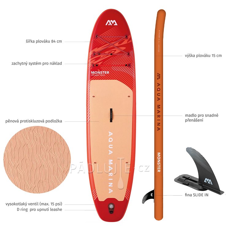 Paddleboard AQUA MARINA MONSTER 12'0 Sky Glider 2026