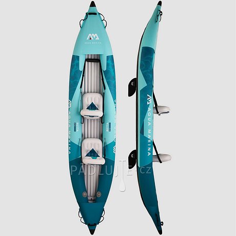 Kajak AQUA MARINA BETTA 412 Blue 2026 - dvoumístný nafukovací