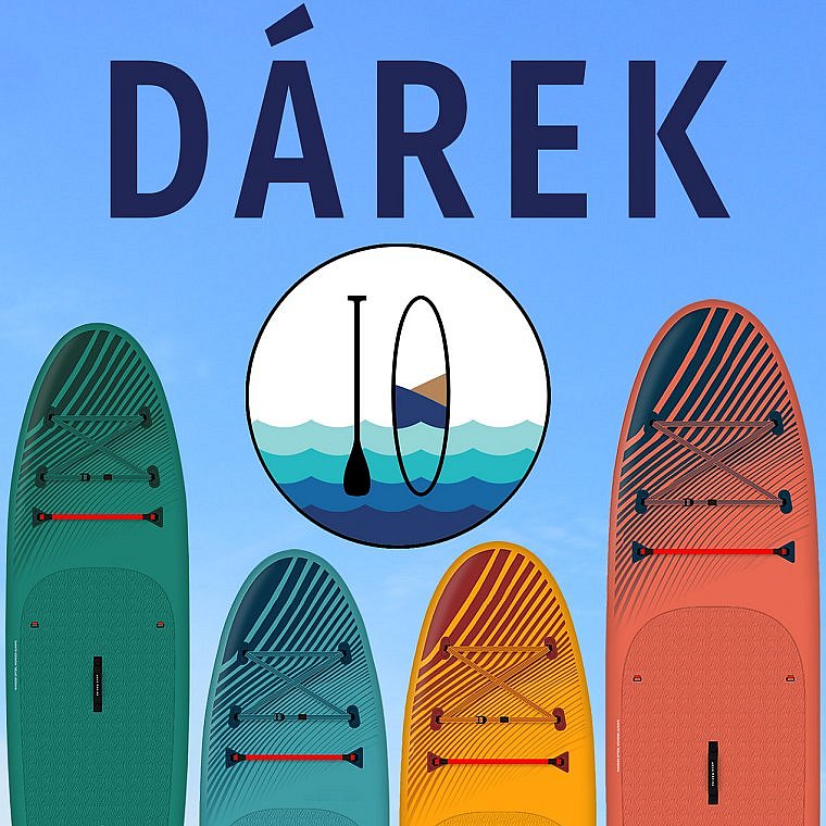 Dárkový poukaz na nákup paddleboardu na PÁDLUJTE.CZ - neomezený dárek
