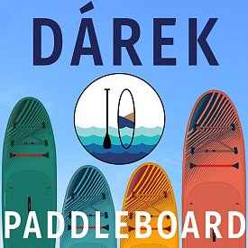 Dárkový poukaz na nákup paddleboardu na PÁDLUJTE.CZ - neomezený dárek