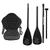 Sada pro pádlování v sedě - karbonové combo pádlo Sun reflections + sedačka Sun reflections Raised black