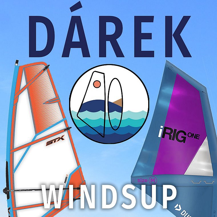Dárkový poukaz na nákup WindSUPu nebo Windsurfingu na PÁDLUJTE.CZ - neomezený dárek