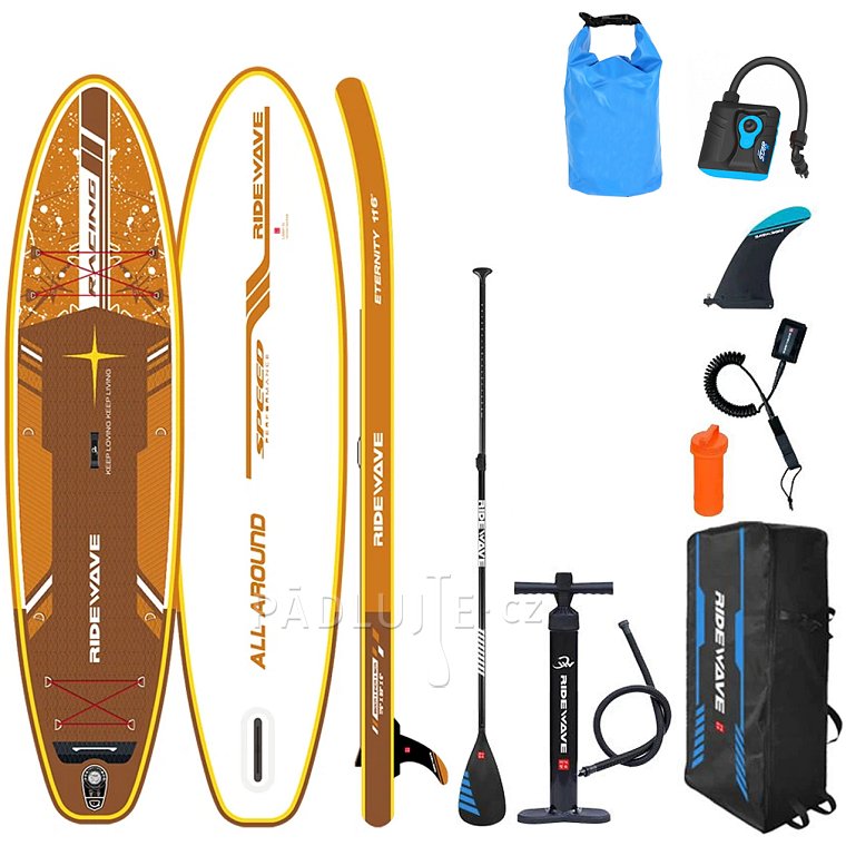Paddleboard SUP RIDEWAVE Eternity 11'6'' - nafukovací