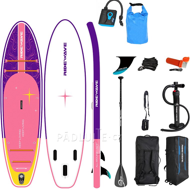 Paddleboard RIDEWAVE Romantic 10'6 - nafukovací