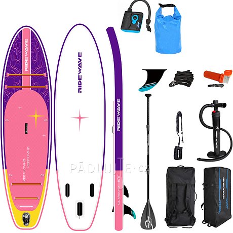 Paddleboard RIDEWAVE Romantic 10'6 - nafukovací
