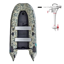 Člun GLADIATOR CLASSIC B330AD Camo - nafukovací člun s vysokotlakou podlahou