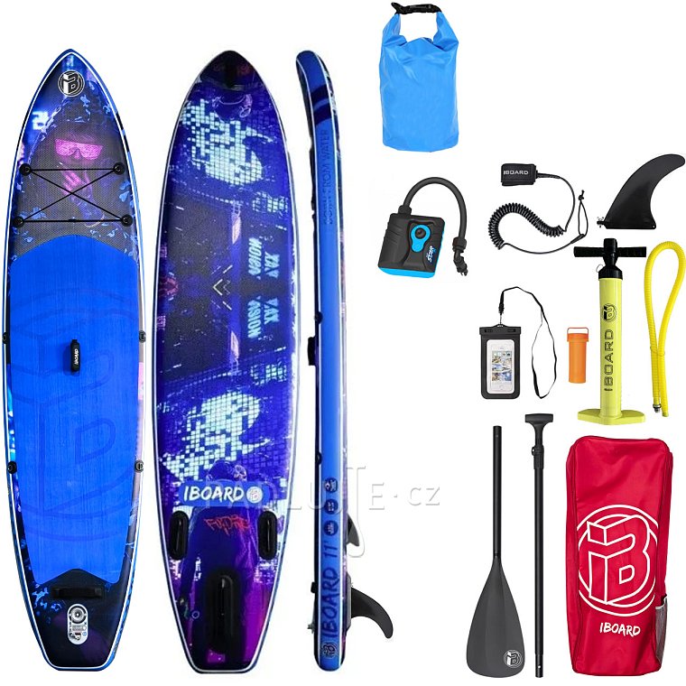 Paddleboard iBOARD 11' DIGITAL HERO - nafukovací