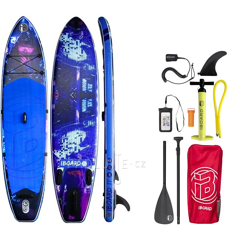 Paddleboard iBOARD 11' DIGITAL HERO - nafukovací