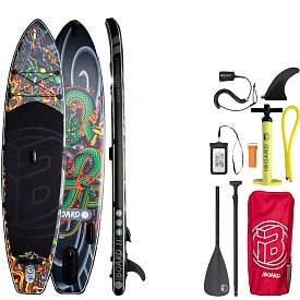 Paddleboard iBOARD 11' GREEN DRAGON - nafukovací