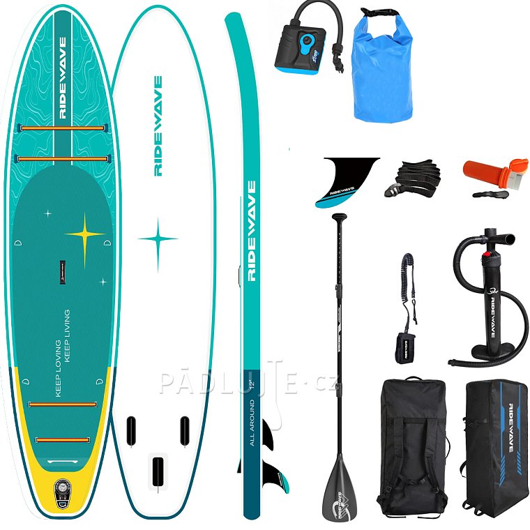 Paddleboard RIDEWAVE Romantic 12'0 - nafukovací