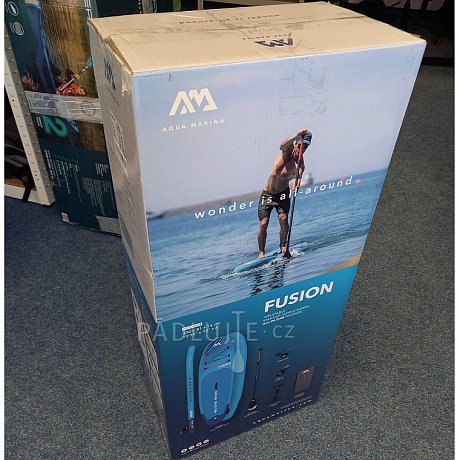 Paddleboard AQUA MARINA FUSION 10'10 BLUE - nafukovací POUŽITÉ ZBOŽÍ